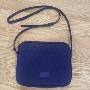 Michael Kors Embossed Purple Fabric